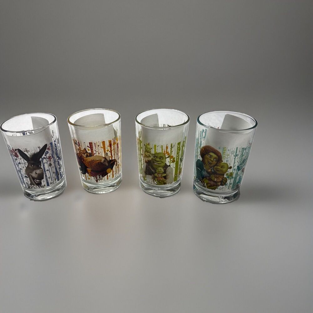 McDonalds Set Of 4 2007,Glasses